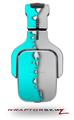 Ripped Colors Neon Teal Gray Decal Style Skin (fits Tritton AX Pro Gaming Headphones - HEADPHONES NOT INCLUDED) 