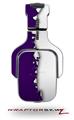 Ripped Colors Purple White Decal Style Skin (fits Tritton AX Pro Gaming Headphones - HEADPHONES NOT INCLUDED) 