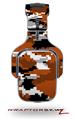 WraptorCamo Digital Camo Burnt Orange Decal Style Skin (fits Tritton AX Pro Gaming Headphones - HEADPHONES NOT INCLUDED) 