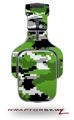 WraptorCamo Digital Camo Green Decal Style Skin (fits Tritton AX Pro Gaming Headphones - HEADPHONES NOT INCLUDED) 