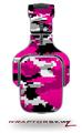 WraptorCamo Digital Camo Hot Pink Decal Style Skin (fits Tritton AX Pro Gaming Headphones - HEADPHONES NOT INCLUDED) 