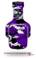 WraptorCamo Digital Camo Purple Decal Style Skin (fits Tritton AX Pro Gaming Headphones - HEADPHONES NOT INCLUDED) 