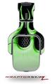 Metal Flames Green Decal Style Skin (fits Tritton AX Pro Gaming Headphones - HEADPHONES NOT INCLUDED) 