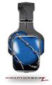 Barbwire Heart Blue Decal Style Skin (fits Tritton AX Pro Gaming Headphones - HEADPHONES NOT INCLUDED) 