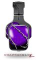 Barbwire Heart Purple Decal Style Skin (fits Tritton AX Pro Gaming Headphones - HEADPHONES NOT INCLUDED) 