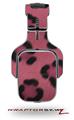 Leopard Skin Pink Decal Style Skin (fits Tritton AX Pro Gaming Headphones - HEADPHONES NOT INCLUDED) 