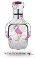 Flamingos on White Decal Style Skin (fits Tritton AX Pro Gaming Headphones - HEADPHONES NOT INCLUDED) 