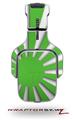 Rising Sun Japanese Flag Green Decal Style Skin (fits Tritton AX Pro Gaming Headphones - HEADPHONES NOT INCLUDED) 