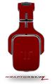 Solids Collection Red Dark Decal Style Skin (fits Tritton AX Pro Gaming Headphones - HEADPHONES NOT INCLUDED) 