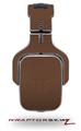 Solids Collection Chocolate Brown Decal Style Skin (fits Tritton AX Pro Gaming Headphones - HEADPHONES NOT INCLUDED) 