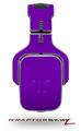 Solids Collection Purple Decal Style Skin (fits Tritton AX Pro Gaming Headphones - HEADPHONES NOT INCLUDED) 