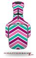 Zig Zag Teal Pink Purple Decal Style Skin (fits Tritton AX Pro Gaming Headphones - HEADPHONES NOT INCLUDED) 