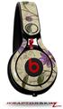 Skin Decal Wrap works with Beats Mixr Headphones Flowers and Berries Purple Skin Only (HEADPHONES NOT INCLUDED)