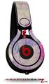 Skin Decal Wrap works with Beats Mixr Headphones Pastel Abstract Pink and Blue Skin Only (HEADPHONES NOT INCLUDED)