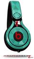 Skin Decal Wrap works with Beats Mixr Headphones Triangle Mosaic Seafoam Green Skin Only (HEADPHONES NOT INCLUDED)