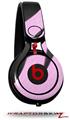 Skin Decal Wrap works with Beats Mixr Headphones Zebra Skin Pink Skin Only (HEADPHONES NOT INCLUDED)