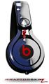 Skin Decal Wrap works with Beats Mixr Headphones Ripped Colors Blue Gray Skin Only (HEADPHONES NOT INCLUDED)