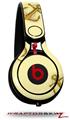 Skin Decal Wrap works with Beats Mixr Headphones Anchors Away Yellow Sunshine Skin Only (HEADPHONES NOT INCLUDED)