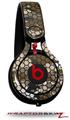 Skin Decal Wrap works with Beats Mixr Headphones HEX Mesh Camo 01 Brown Skin Only (HEADPHONES NOT INCLUDED)