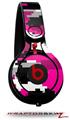 Skin Decal Wrap works with Beats Mixr Headphones WraptorCamo Digital Camo Hot Pink Skin Only (HEADPHONES NOT INCLUDED)