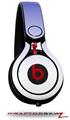 Skin Decal Wrap works with Beats Mixr Headphones Smooth Fades White Blue Skin Only (HEADPHONES NOT INCLUDED)