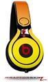 Skin Decal Wrap works with Beats Mixr Headphones Smooth Fades Yellow Red Skin Only (HEADPHONES NOT INCLUDED)