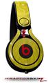 Skin Decal Wrap works with Beats Mixr Headphones Stardust Yellow Skin Only (HEADPHONES NOT INCLUDED)