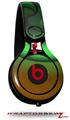 Skin Decal Wrap works with Beats Mixr Headphones Alecias Swirl 01 Green Skin Only (HEADPHONES NOT INCLUDED)