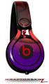 Skin Decal Wrap works with Beats Mixr Headphones Alecias Swirl 01 Red Skin Only (HEADPHONES NOT INCLUDED)