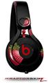 Skin Decal Wrap works with Beats Mixr Headphones Strawberries on Black Skin Only (HEADPHONES NOT INCLUDED)