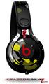 Skin Decal Wrap works with Beats Mixr Headphones Abstract 02 Yellow Skin Only (HEADPHONES NOT INCLUDED)