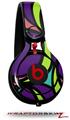 Skin Decal Wrap works with Beats Mixr Headphones Crazy Dots 01 Skin Only (HEADPHONES NOT INCLUDED)