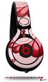 Skin Decal Wrap works with Beats Mixr Headphones Petals Red Skin Only (HEADPHONES NOT INCLUDED)