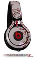 Skin Decal Wrap works with Beats Mixr Headphones Victorian Design Red Skin Only (HEADPHONES NOT INCLUDED)