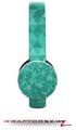 Triangle Mosaic Seafoam Green Decal Style Skin (fits Sol Republic Tracks Headphones - HEADPHONES NOT INCLUDED) 
