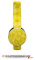 Triangle Mosaic Yellow Decal Style Skin (fits Sol Republic Tracks Headphones - HEADPHONES NOT INCLUDED) 