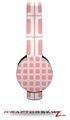 Squared Pink Decal Style Skin (fits Sol Republic Tracks Headphones - HEADPHONES NOT INCLUDED) 