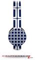 Squared Navy Blue Decal Style Skin (fits Sol Republic Tracks Headphones - HEADPHONES NOT INCLUDED) 