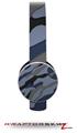Camouflage Blue Decal Style Skin (fits Sol Republic Tracks Headphones - HEADPHONES NOT INCLUDED) 