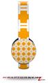 Boxed Orange Decal Style Skin (fits Sol Republic Tracks Headphones - HEADPHONES NOT INCLUDED) 