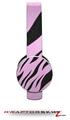 Zebra Skin Pink Decal Style Skin (fits Sol Republic Tracks Headphones - HEADPHONES NOT INCLUDED) 
