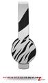 Zebra Skin Decal Style Skin (fits Sol Republic Tracks Headphones - HEADPHONES NOT INCLUDED) 