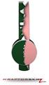 Ripped Colors Green Pink Decal Style Skin (fits Sol Republic Tracks Headphones - HEADPHONES NOT INCLUDED) 