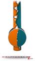 Ripped Colors Orange Seafoam Green Decal Style Skin (fits Sol Republic Tracks Headphones - HEADPHONES NOT INCLUDED) 