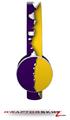 Ripped Colors Purple Yellow Decal Style Skin (fits Sol Republic Tracks Headphones - HEADPHONES NOT INCLUDED) 