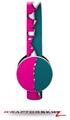 Ripped Colors Hot Pink Seafoam Green Decal Style Skin (fits Sol Republic Tracks Headphones - HEADPHONES NOT INCLUDED) 
