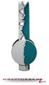 Ripped Colors Gray Seafoam Green Decal Style Skin (fits Sol Republic Tracks Headphones - HEADPHONES NOT INCLUDED) 