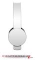 Solids Collection White Decal Style Skin (fits Sol Republic Tracks Headphones - HEADPHONES NOT INCLUDED) 