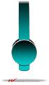 Smooth Fades Neon Teal Black Decal Style Skin (fits Sol Republic Tracks Headphones - HEADPHONES NOT INCLUDED) 