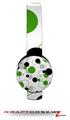 Lots of Dots Green on White Decal Style Skin (fits Sol Republic Tracks Headphones - HEADPHONES NOT INCLUDED) 